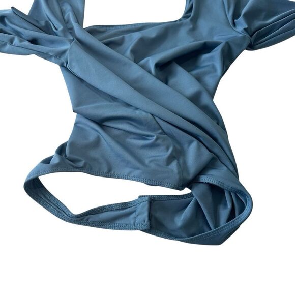 SWS Contour Blue Long Sleeve Contour Bodysuit, XL - Picture 5 of 6